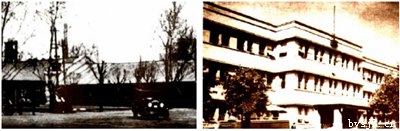 1919 年鞍山制铁所办公室原貌、 1937 年鞍山制铁所办公室原貌