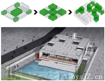 图 4.15 传统合院