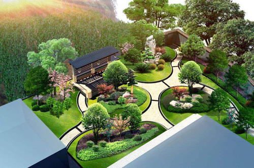 园林设计的原则与现代技术的引入