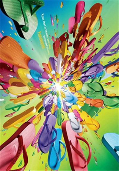 色彩的视觉冲击在广告设计的体现