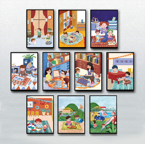 代做插画毕业设计（价格和渠道介绍）