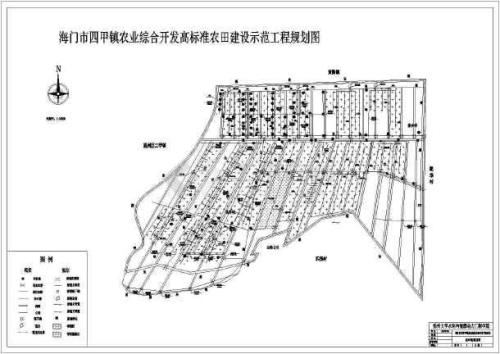 农田水利规划设计的标准与具体工作