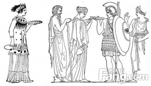 浅析古代希腊的服饰艺术风格,雅典服装和其他民间艺术有什么特点