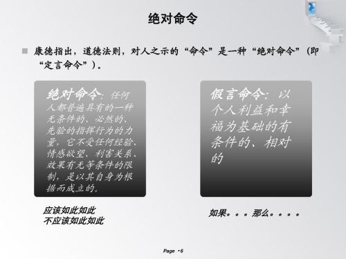 康德定言命令表达式之间的关系解读